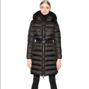 Moncler - Black Fabrefur Down Coat